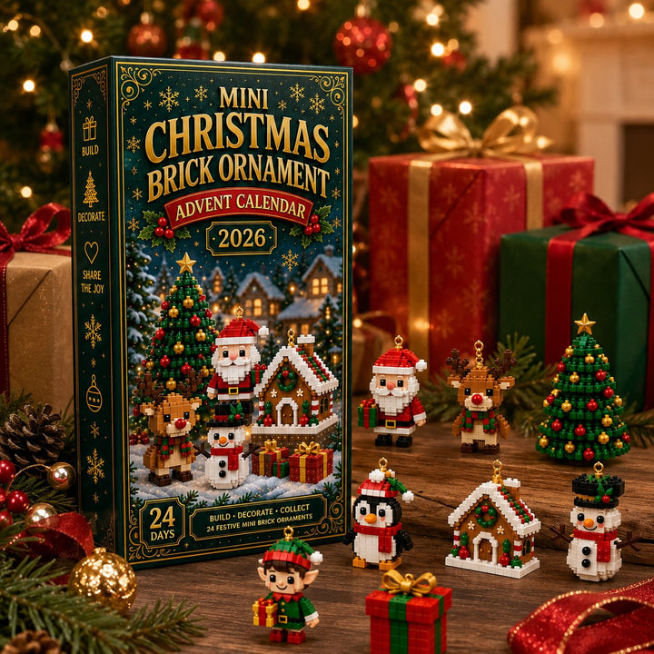 Advent Calendar with 24 Buildable Mini Figures