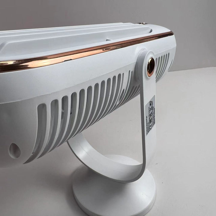 AeroLux Elite Cooling Fan | Dual Motor, 720° Rotation, USB Rechargeable &amp; Ultra Quiet for Ultimate Comfort Anywhere