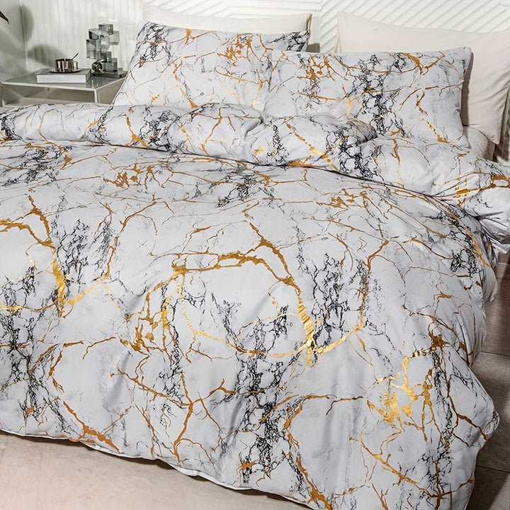 All-Season Silky Soft Temperature-Regulating Duvet Cover Set