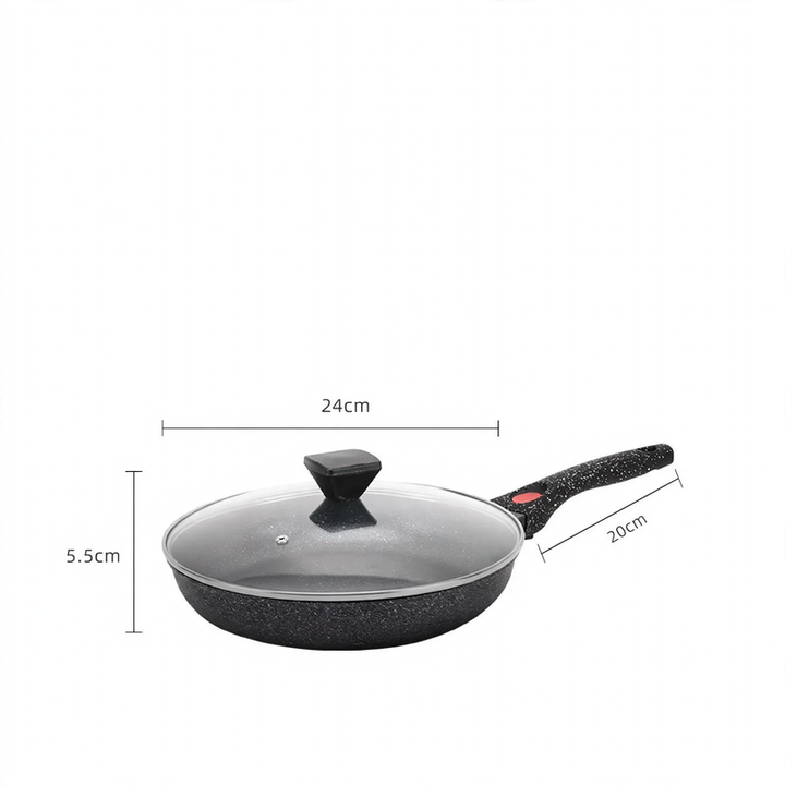 Aluminum Frying Pan with Detachable Handle