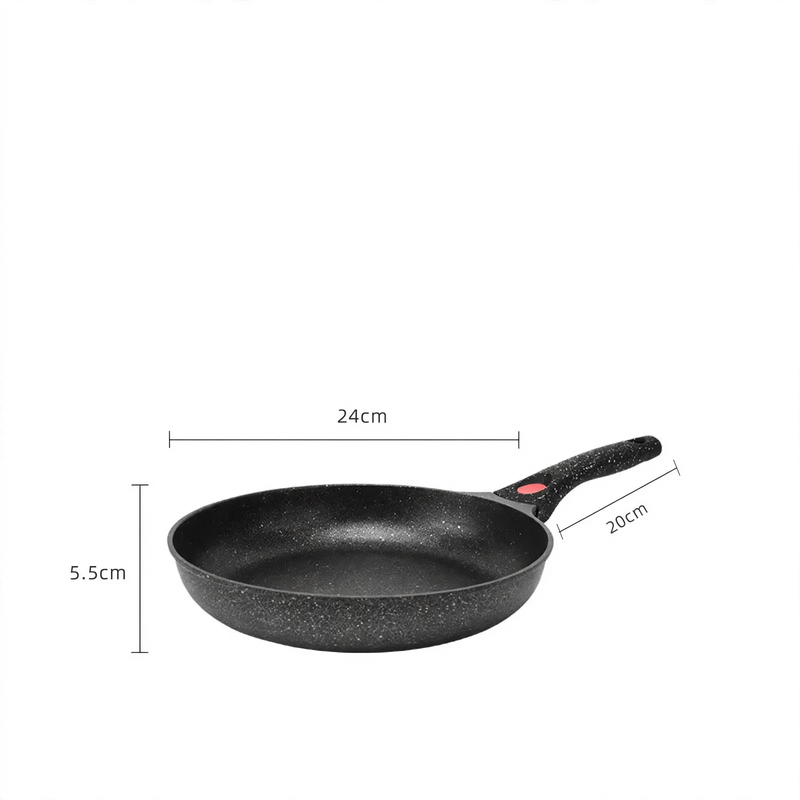Aluminum Frying Pan with Detachable Handle