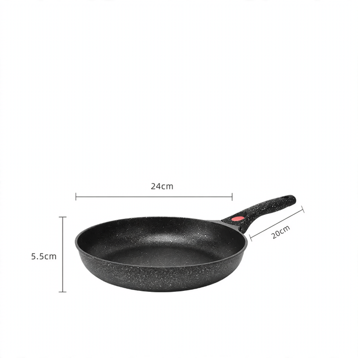 Aluminum Frying Pan with Detachable Handle
