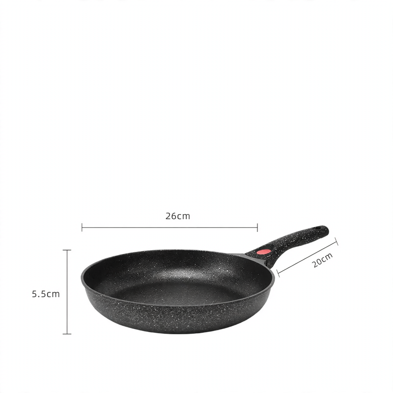 Aluminum Frying Pan with Detachable Handle
