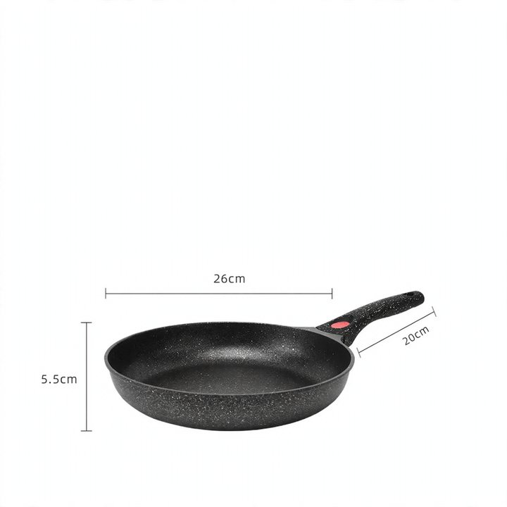 Aluminum Frying Pan with Detachable Handle