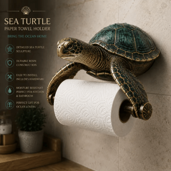 Animal-Shaped Wall-Mounted Toilet Paper Holder Series | Functional Bathroom Decor