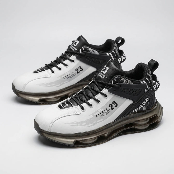 Ankle-High Lace-Up Trainers