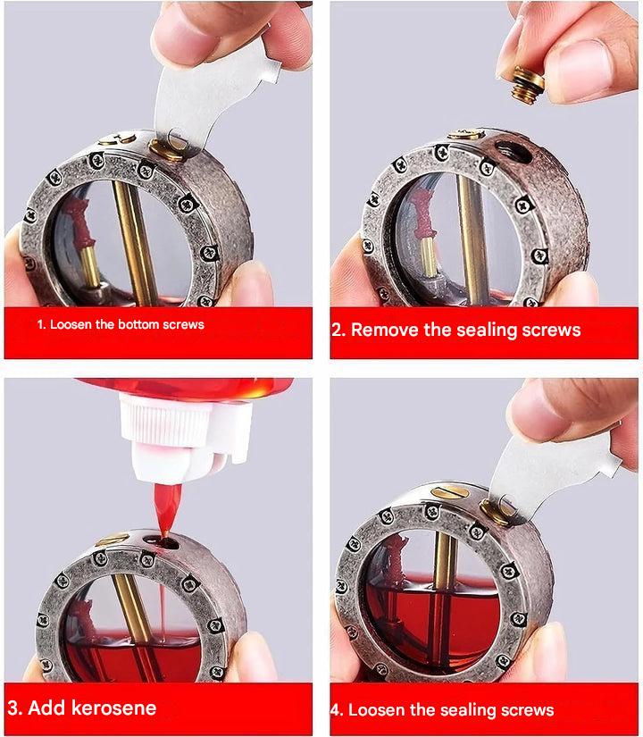 Antique Transparent Lighter