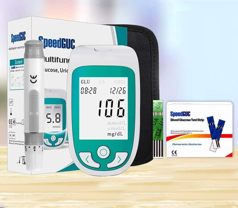 AstraGuard Health Monitor: Cholesterol, Glucose &amp; Uric Acid