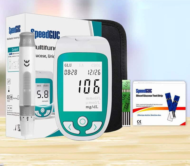 AstraGuard Health Monitor: Cholesterol, Glucose &amp; Uric Acid
