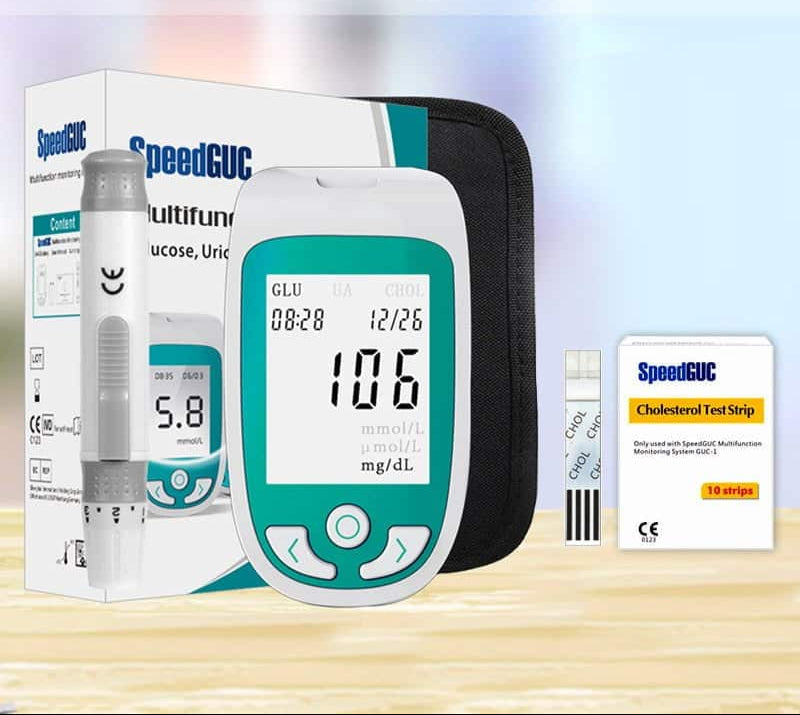 AstraGuard Health Monitor: Cholesterol, Glucose &amp; Uric Acid