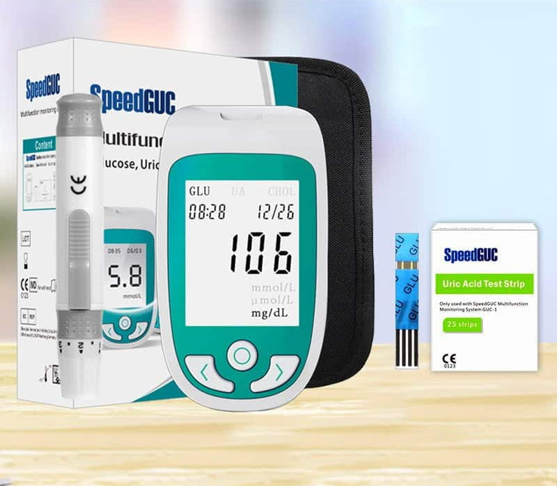 AstraGuard Health Monitor: Cholesterol, Glucose &amp; Uric Acid