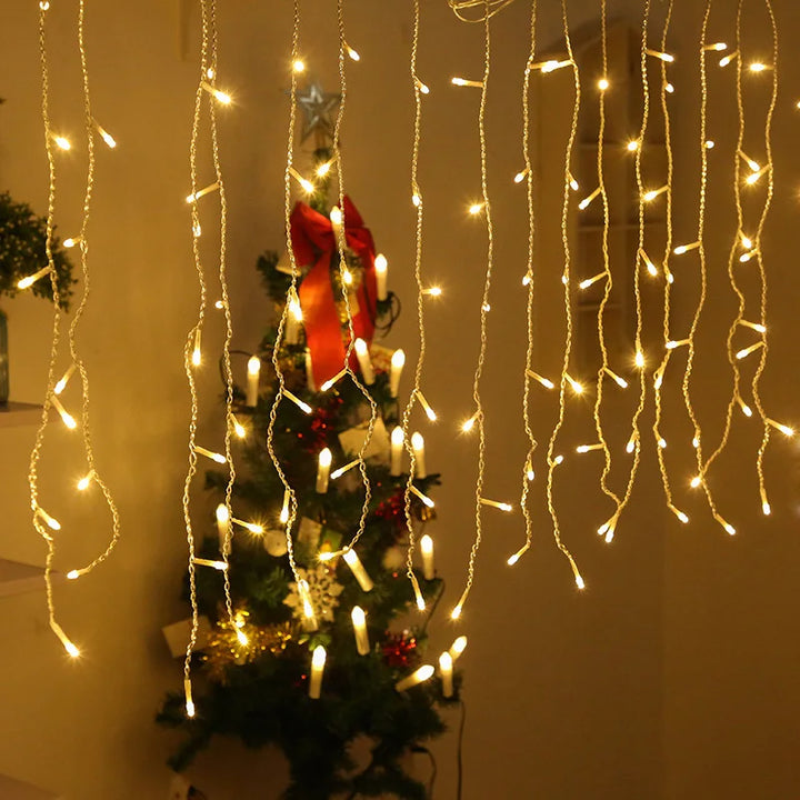 Atmospheric Icicle String Lights