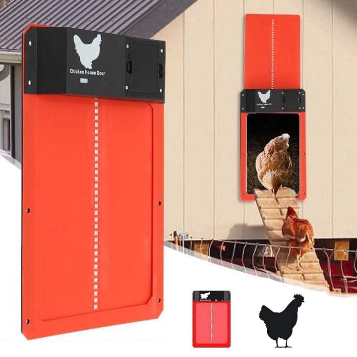 AUTOCOOP – Automatic Chicken Coop Door with Light Sensor &amp; Weather Protection