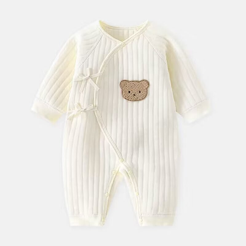 Baby romper with bear - Spring &amp; autumn clothing