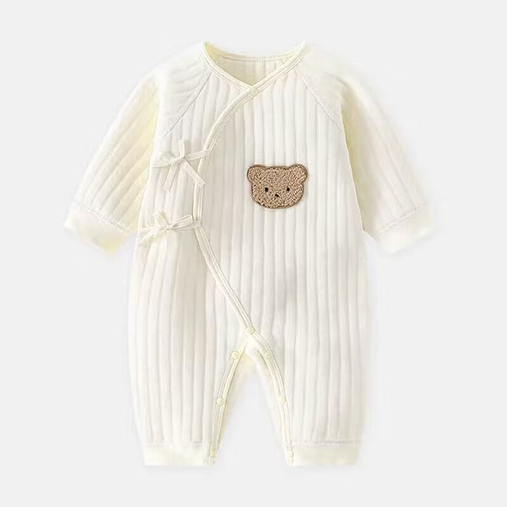 Baby romper with bear - Spring &amp; autumn clothing