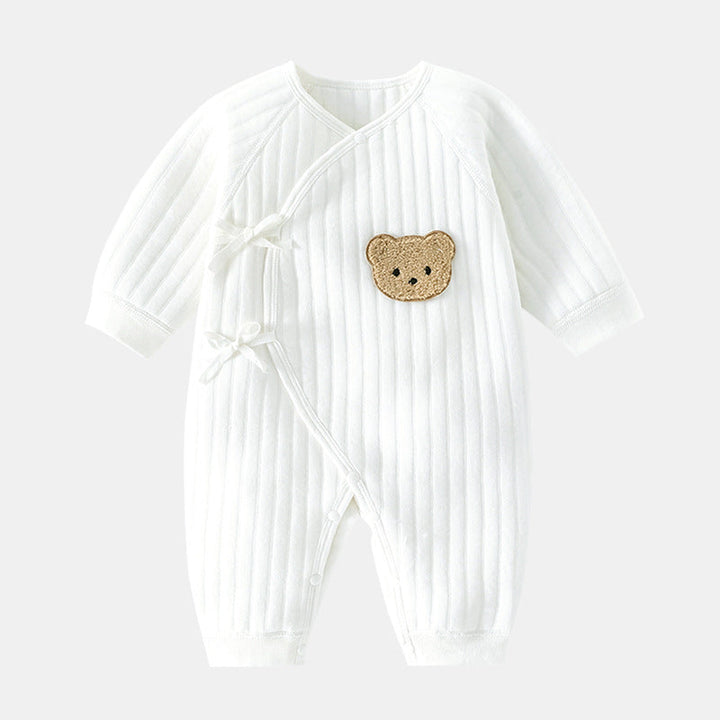 Baby romper with bear - Spring &amp; autumn clothing