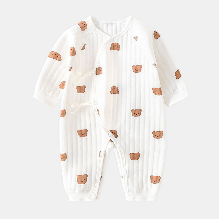 Baby romper with bear - Spring &amp; autumn clothing