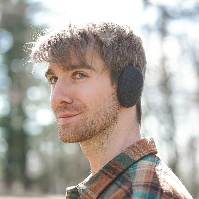 Bandless Fleece Ear Warmers for Men &amp; Women - FleeceBuds