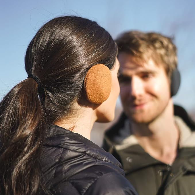 Bandless Fleece Ear Warmers for Men &amp; Women - FleeceBuds
