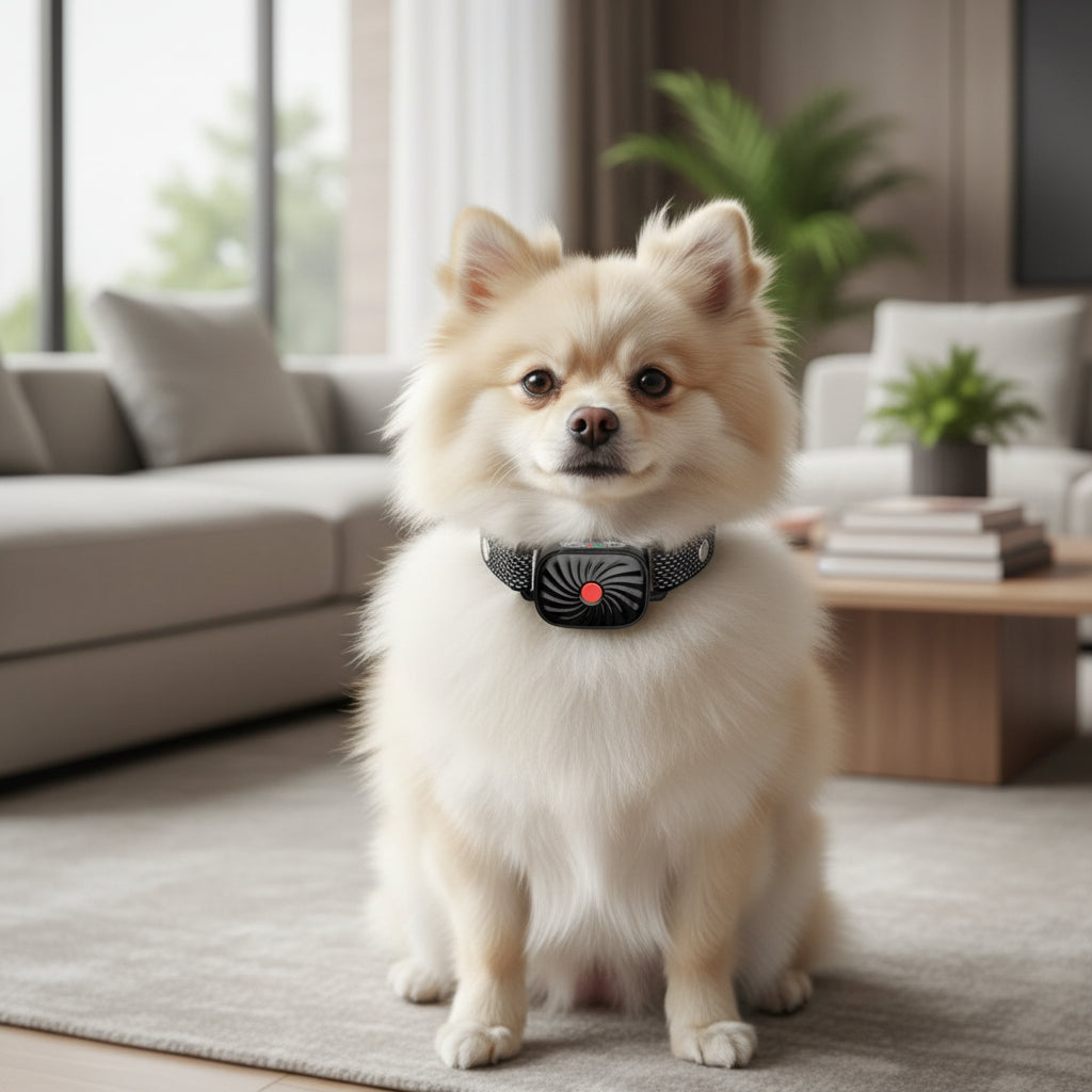 BARKCALM MINI – Gentle Anti-Bark Collar with Sound &amp; Vibration for Small Dogs