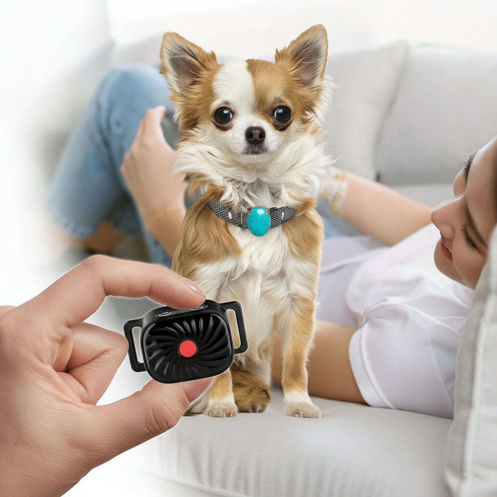 BARKCALM MINI – Gentle Anti-Bark Collar with Sound &amp; Vibration for Small Dogs