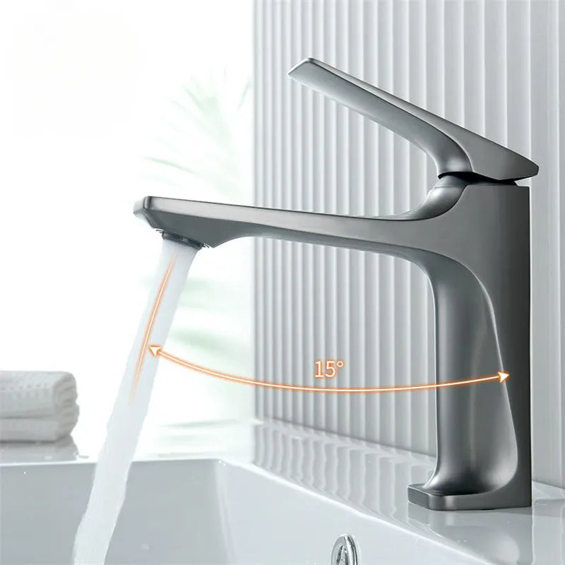 Bathroom Tap – Single Lever Mixer with Chrome Finish