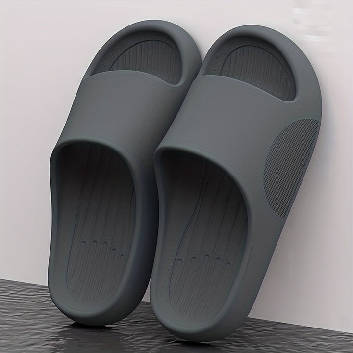 Black Comfort Slippers