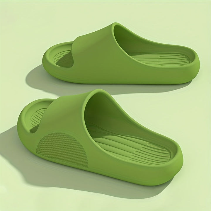 Black Comfort Slippers