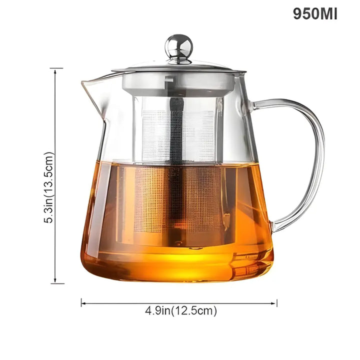 Borosilicate Glass Teapot