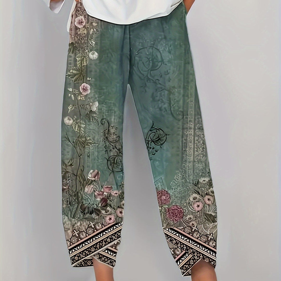 Botanical Cropped Pants