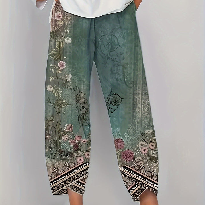Botanical Cropped Pants