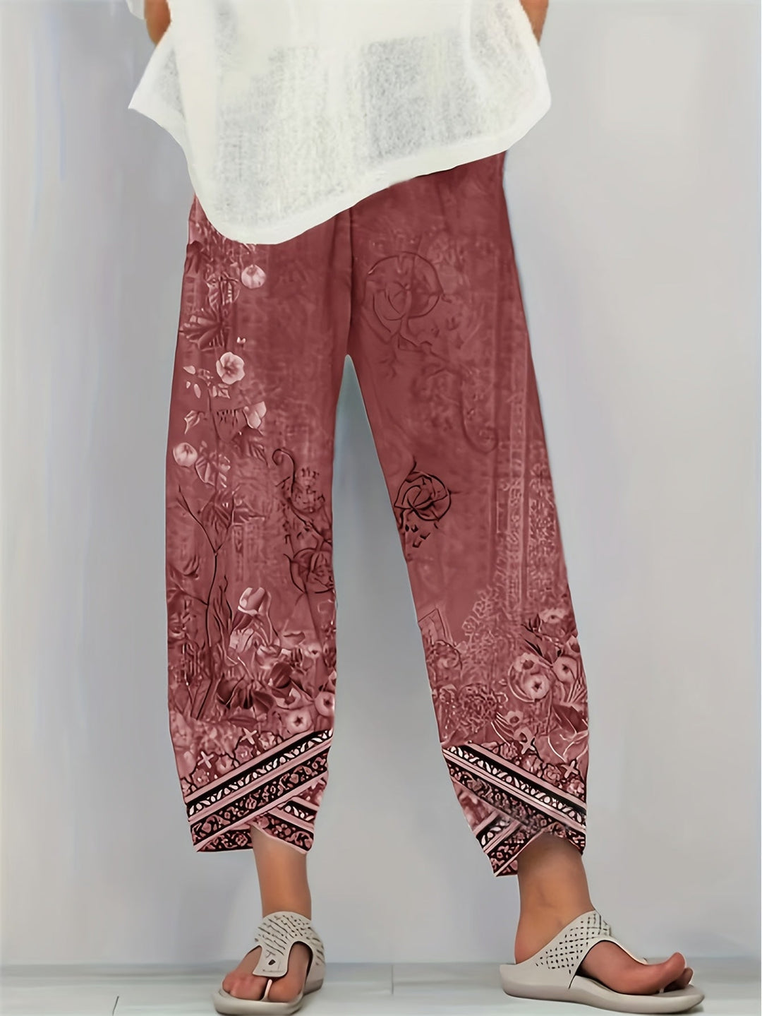 Botanical Cropped Pants