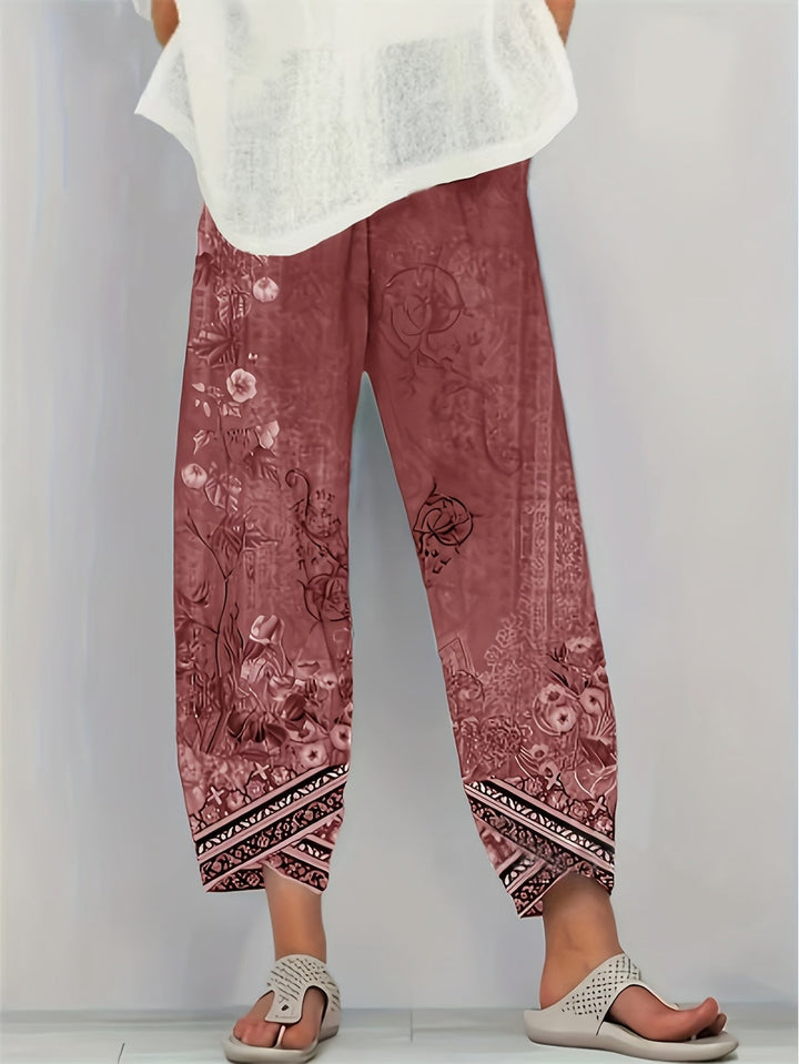 Botanical Cropped Pants