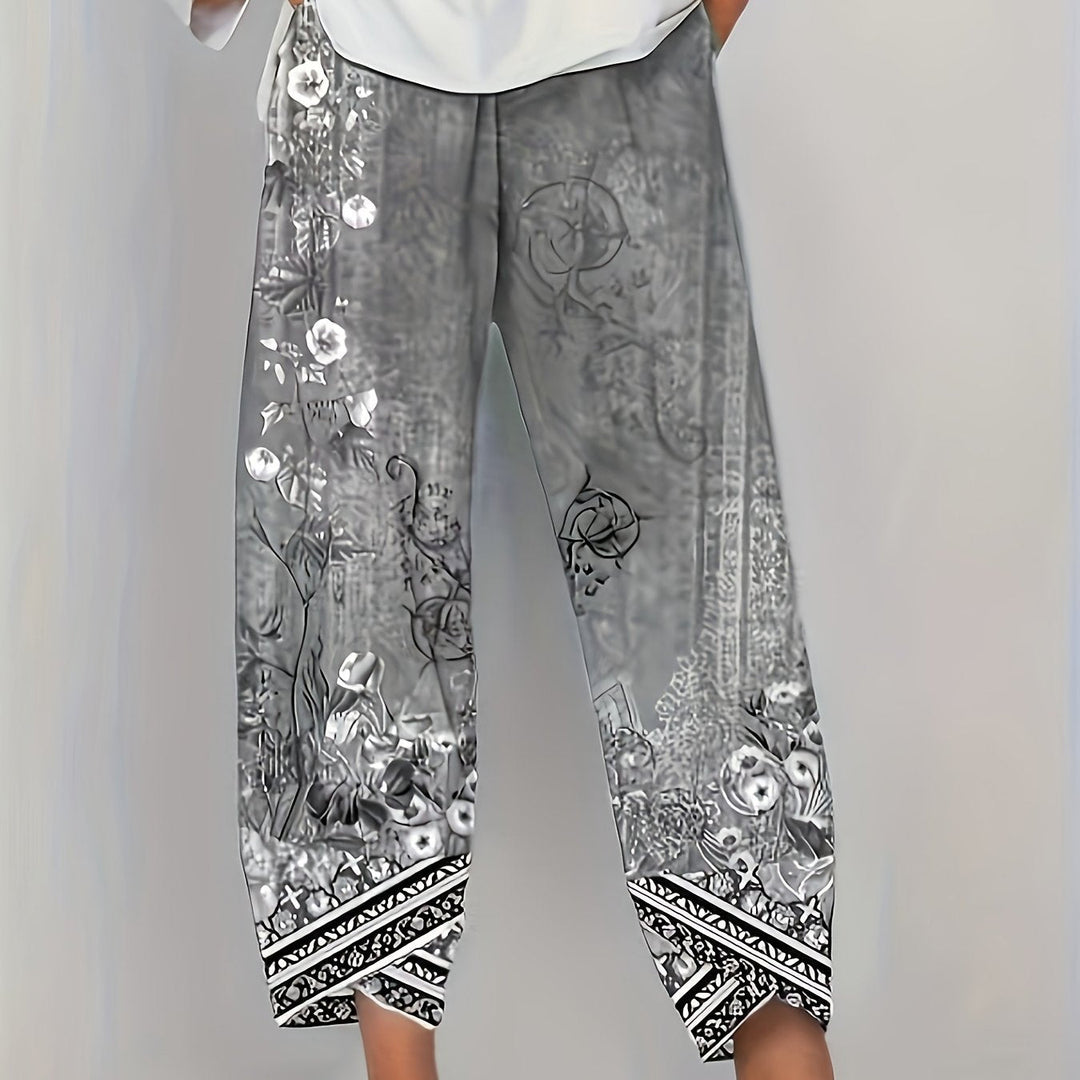 Botanical Cropped Pants