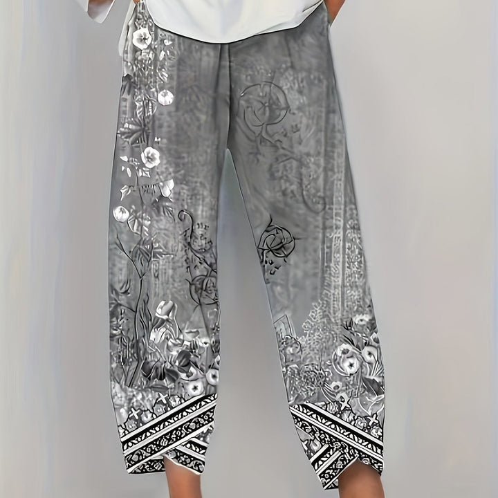 Botanical Cropped Pants