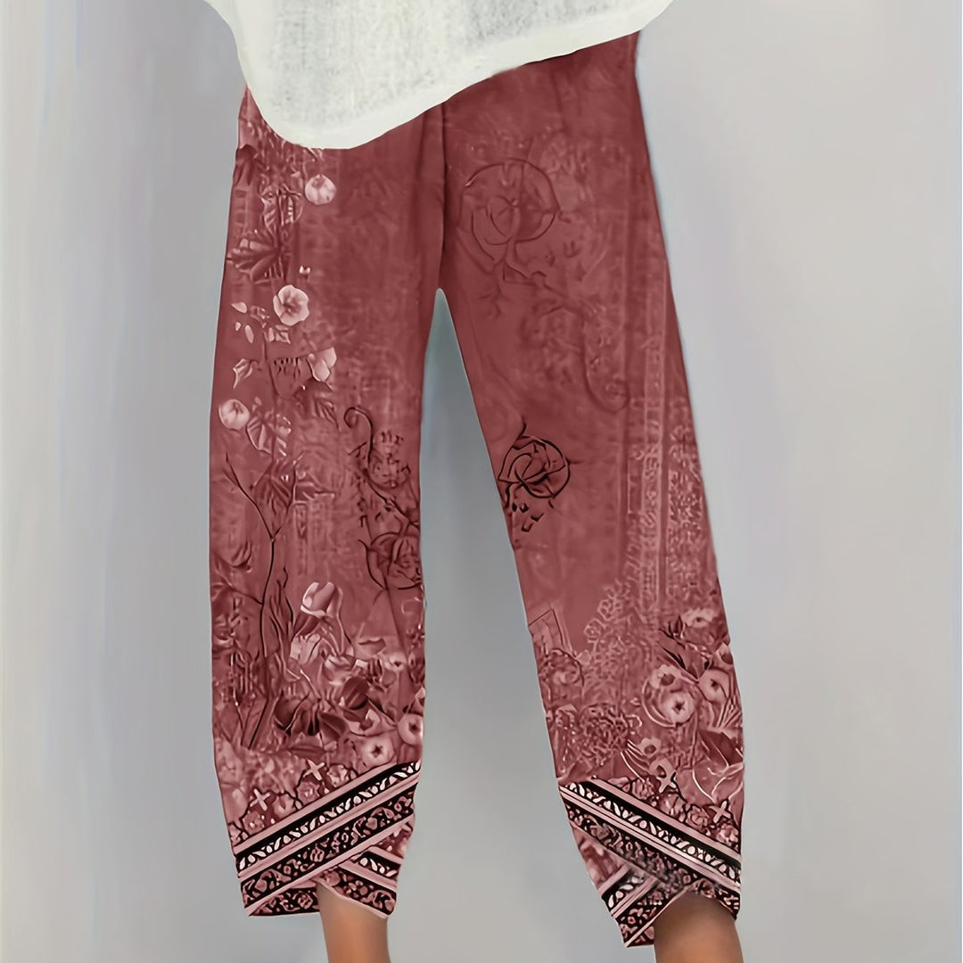 Botanical Cropped Pants