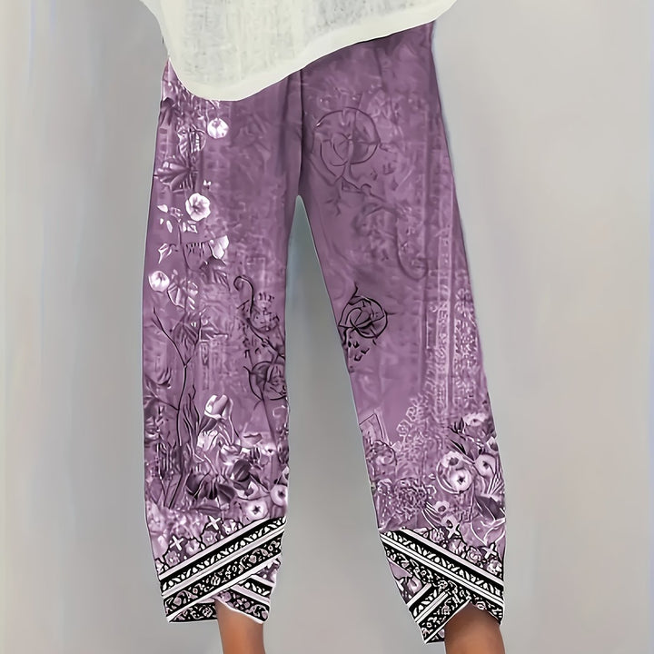 Botanical Cropped Pants