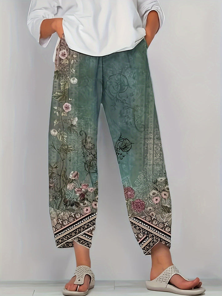Botanical Cropped Pants