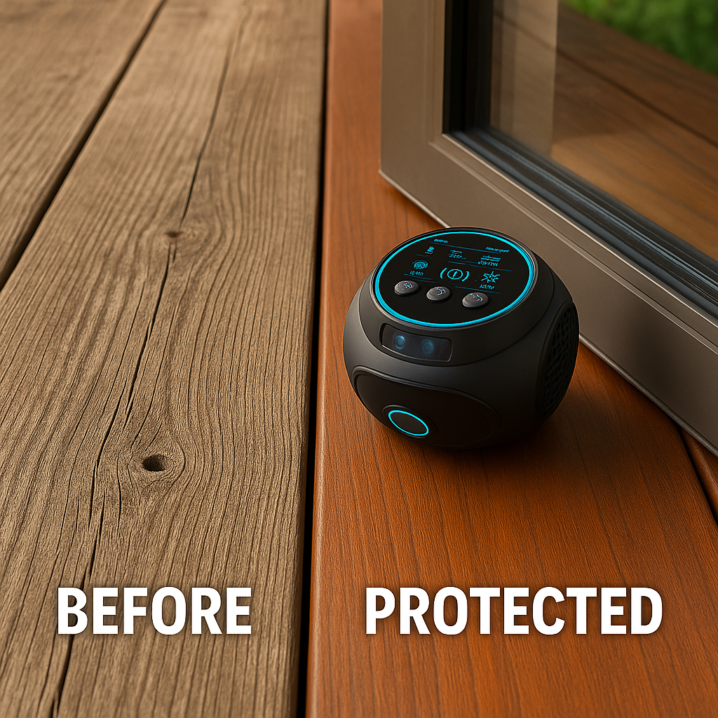 Breevo Ultrasonic Bee &amp; Wasp Repellent For 360 Coverage