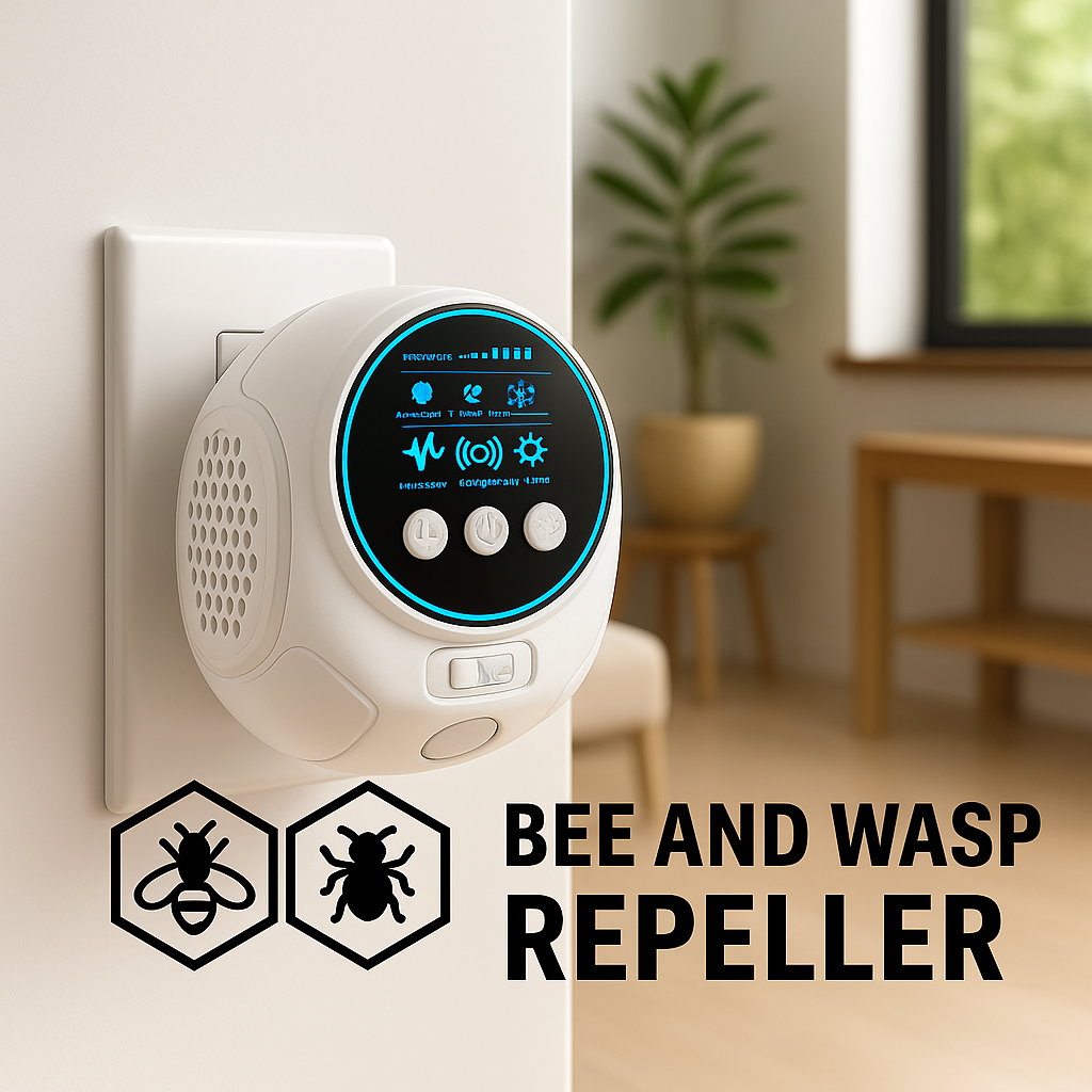 Breevo Ultrasonic Bee &amp; Wasp Repellent For 360 Coverage