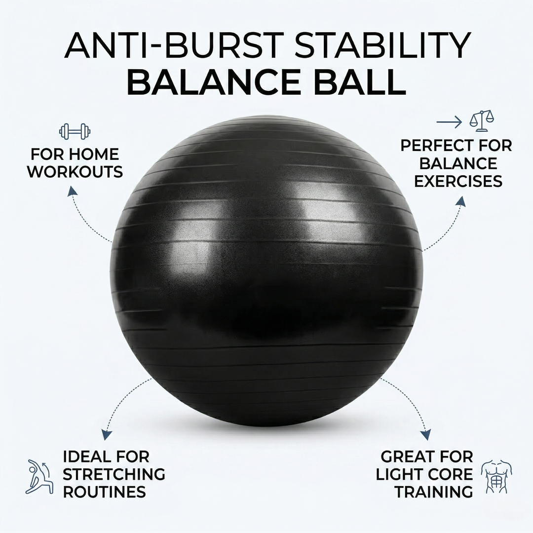 Burst-Resistant Stability Ball with Precision Pump
