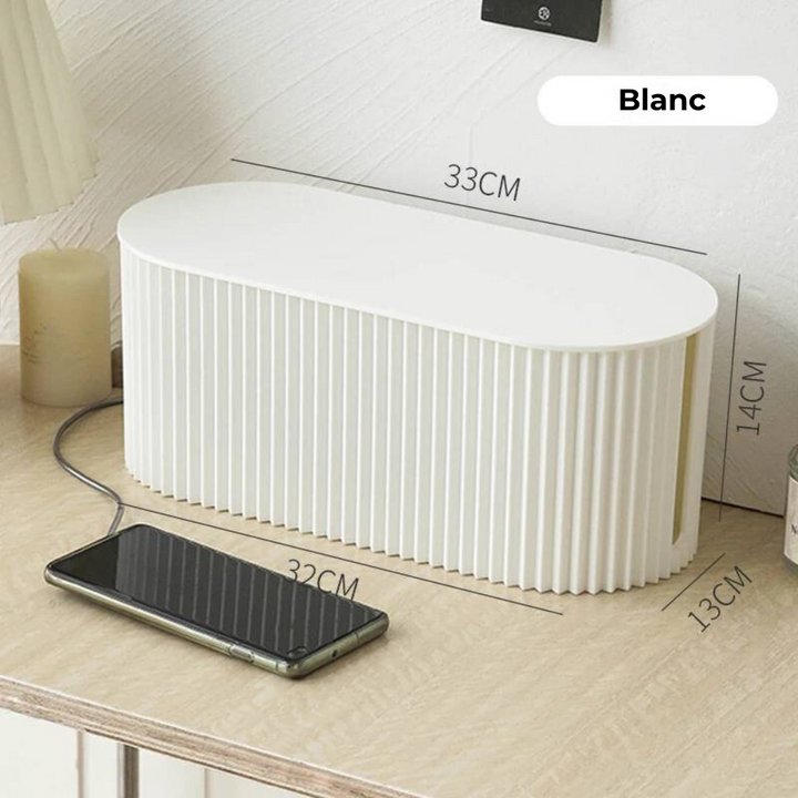 Cable Management Box - Trendy and Minimalist Organizer