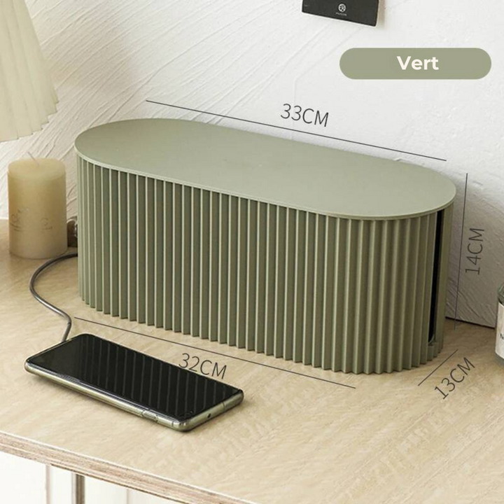 Cable Management Box - Trendy and Minimalist Organizer