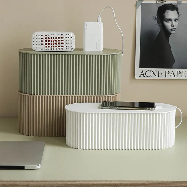 Cable Management Box - Trendy and Minimalist Organizer