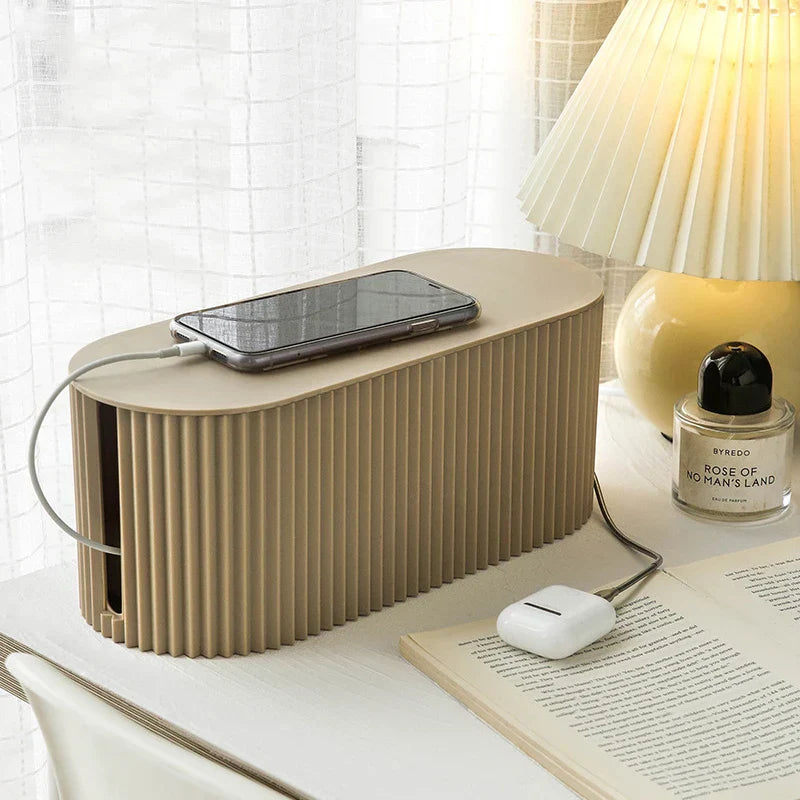 Cable Management Box - Trendy and Minimalist Organizer
