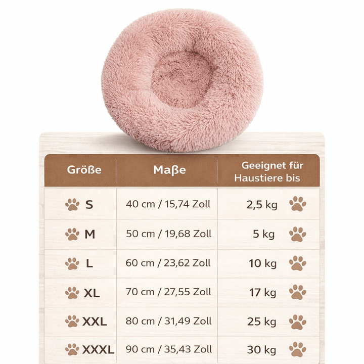 CALMING DOG – Super soft dog bed for relaxed sleep