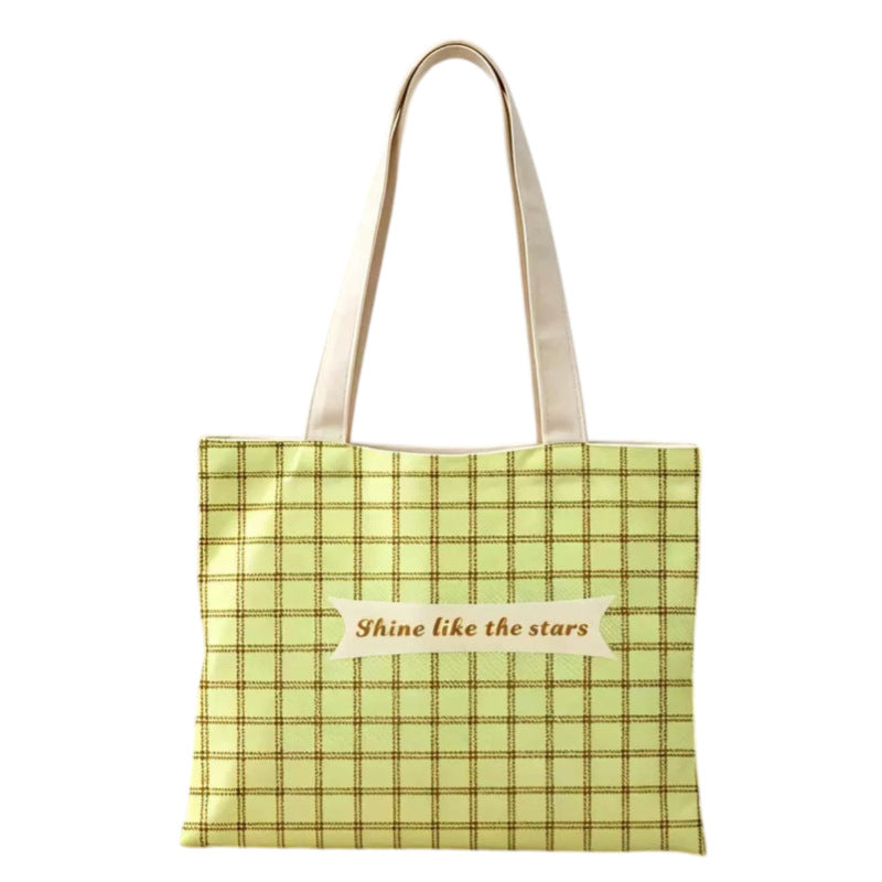 Canvas Tote Bag with Fun Graphic Design