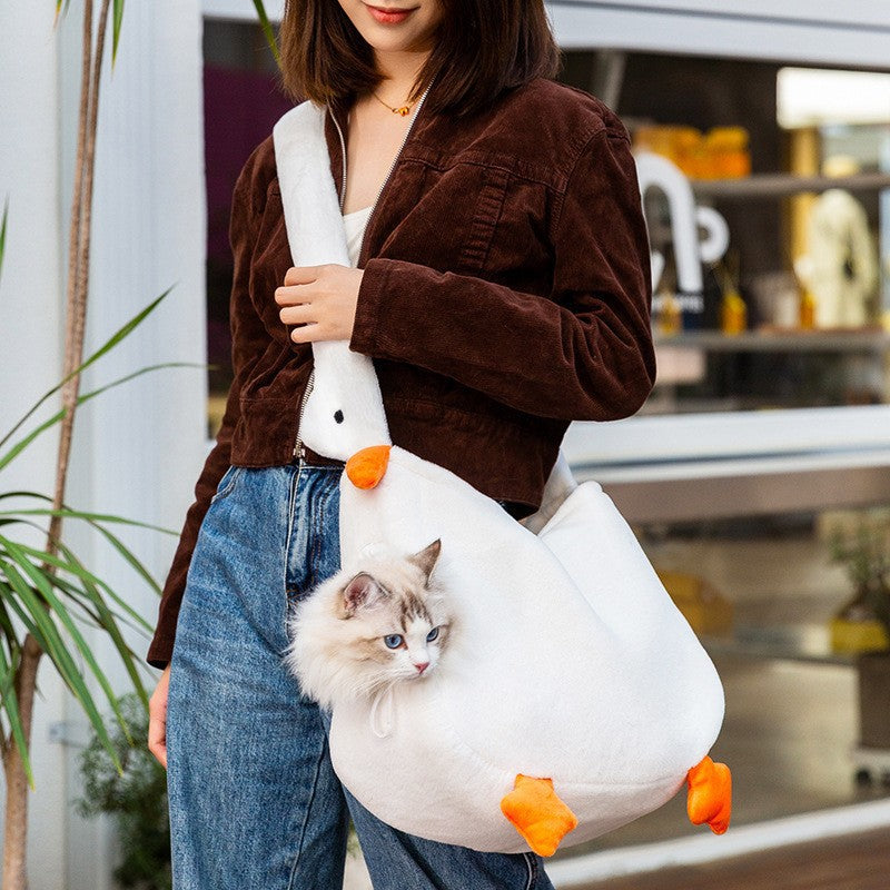 Cartoon Fabric Pet Shoulder Bag Carrier