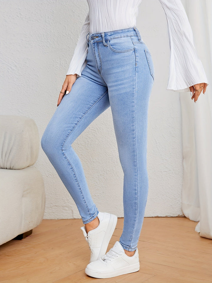 Casual Skinny Jeans - Stylish, Comfortable and Perfect for Autumn &amp; Winter