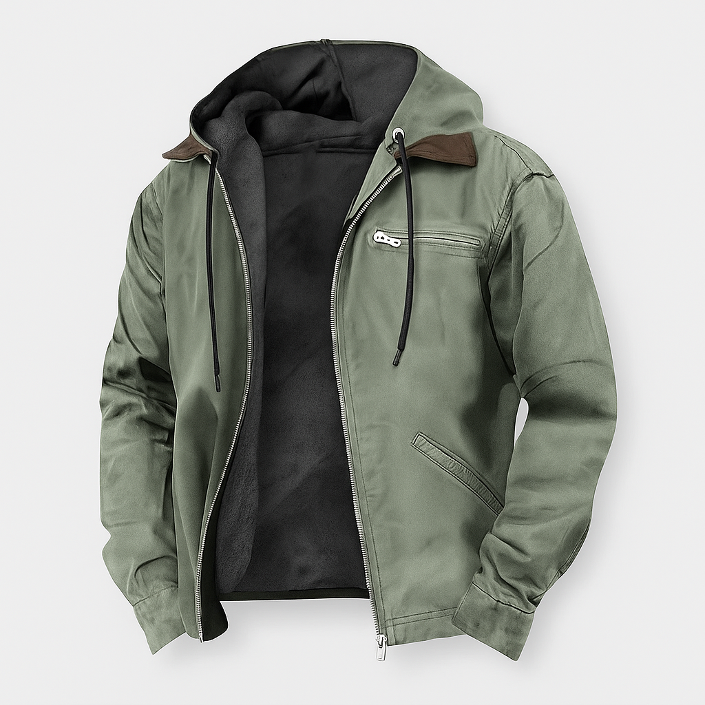 Casual Zip-Up Jacket